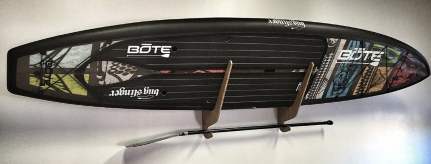 verticaal sup board rek
