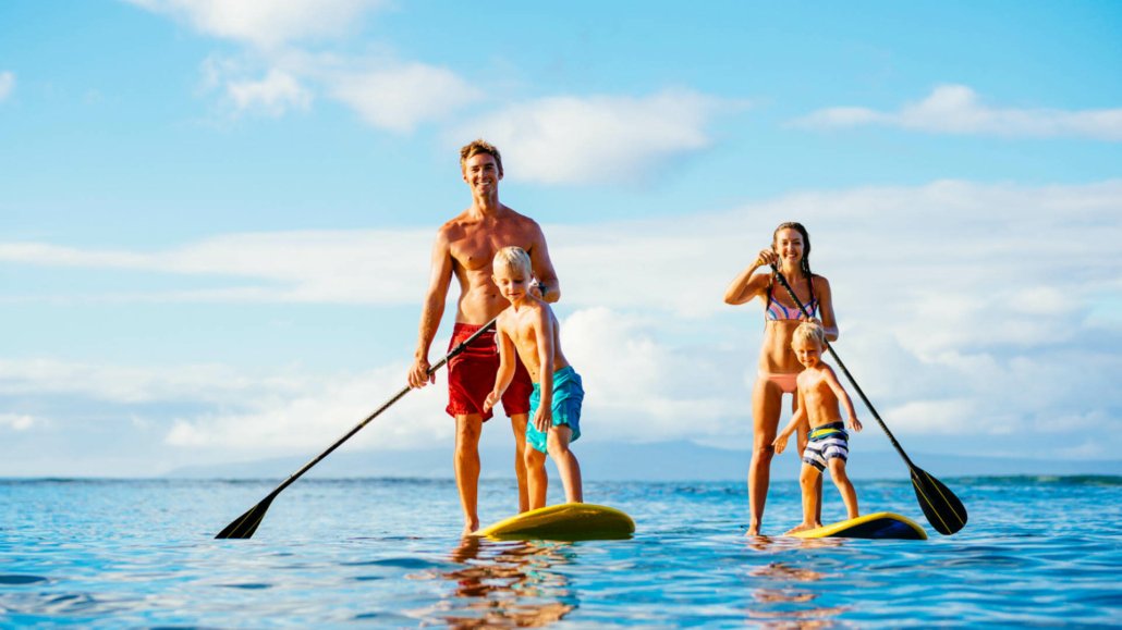 sup met een of drie vinnen